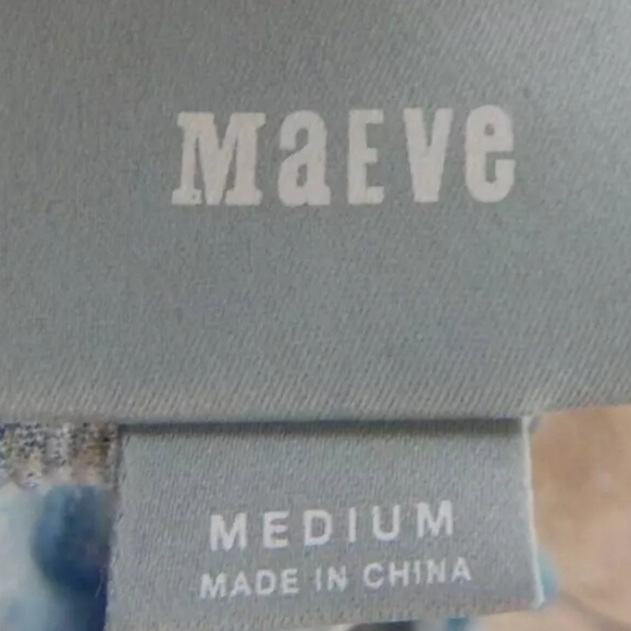 Maeve Anthropologie Calavon Plaid Tunic Top - Picture 3 of 4